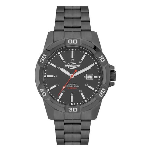 Relogio Masculino Mormaii Steel Basic Grafite-MO2317AH1C-